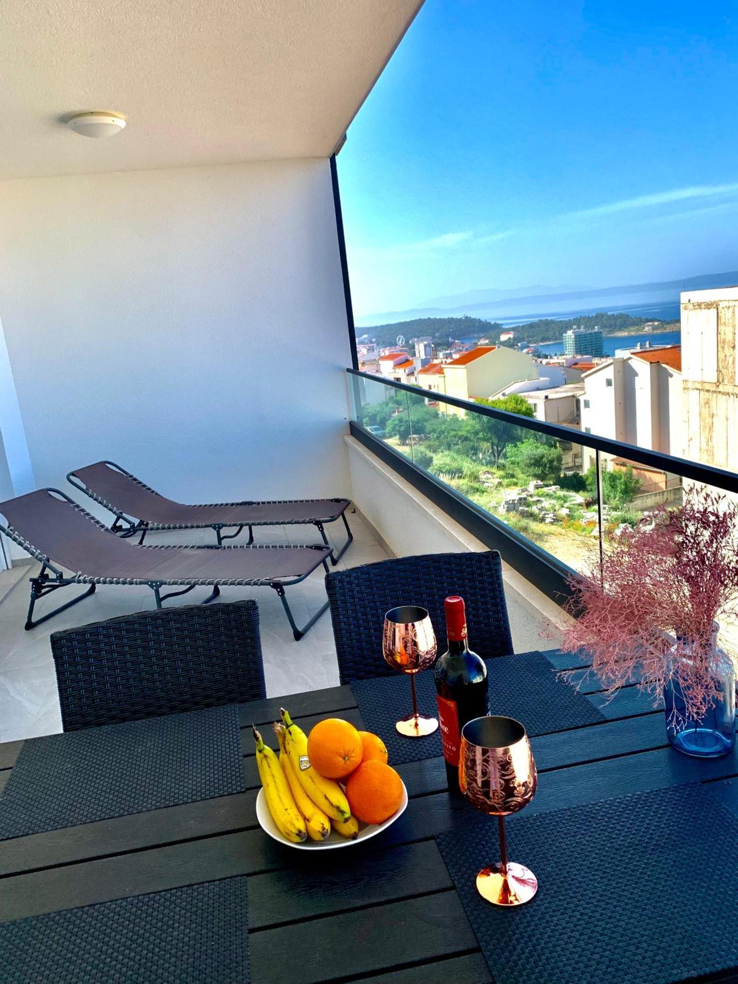 Apartment Dalmatino Makarska Exteriör bild